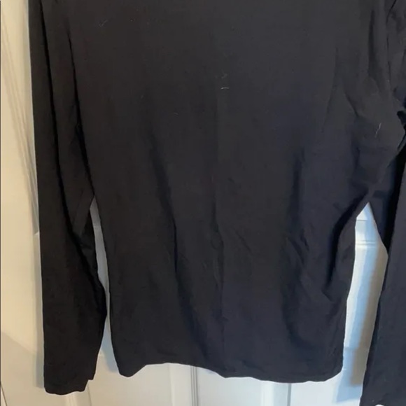 Long sleeve shirt, brand: H&M, size: Medium, black - Picture 2 of 3